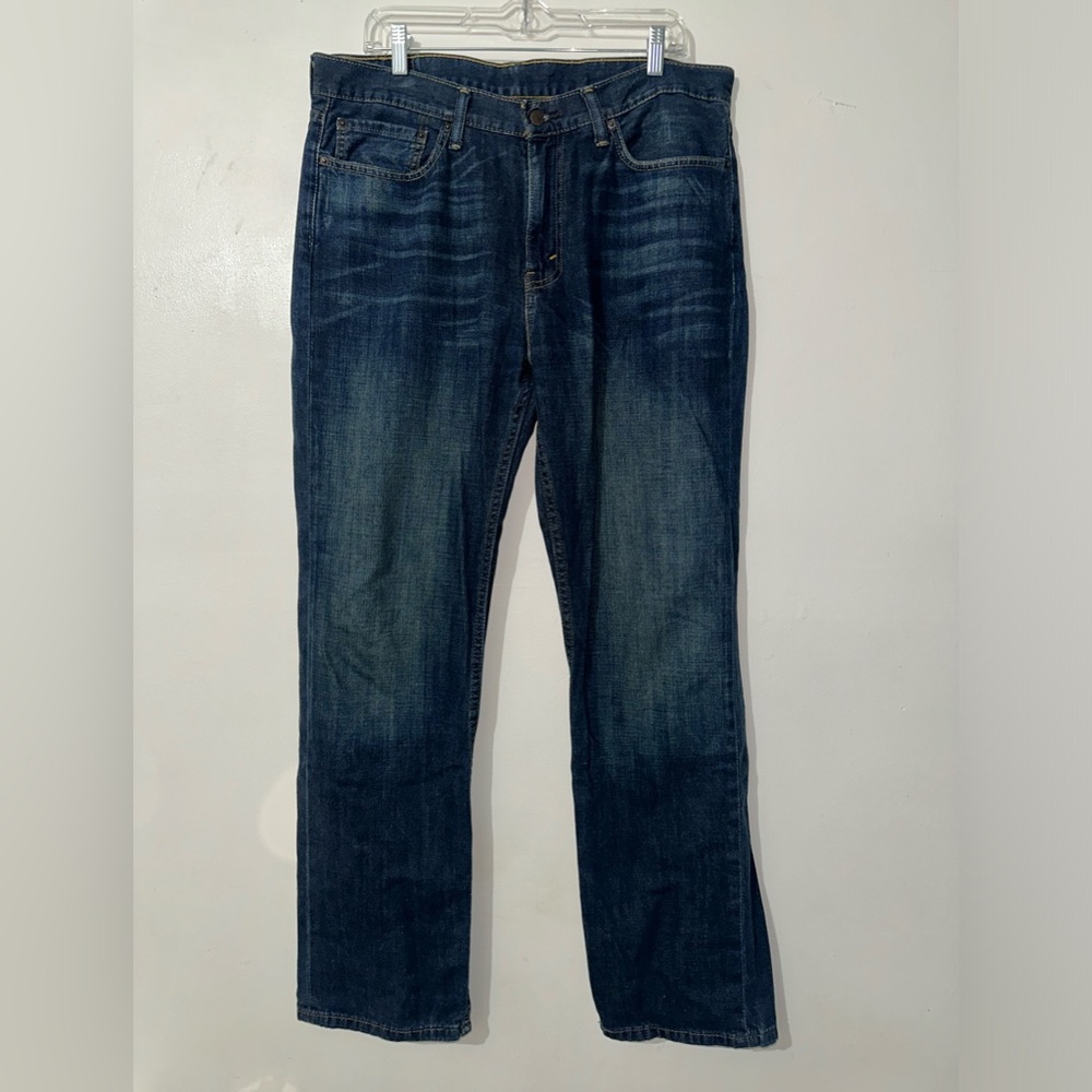 Levi's Men's 514 Straight Fit Cut Jeans Blue W 36 L 32 PC9: 00514-0308